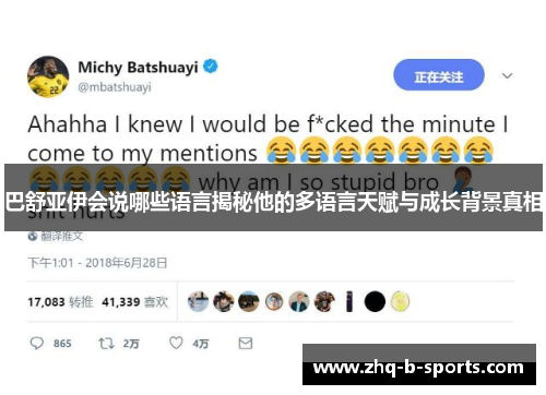 巴舒亚伊会说哪些语言揭秘他的多语言天赋与成长背景真相